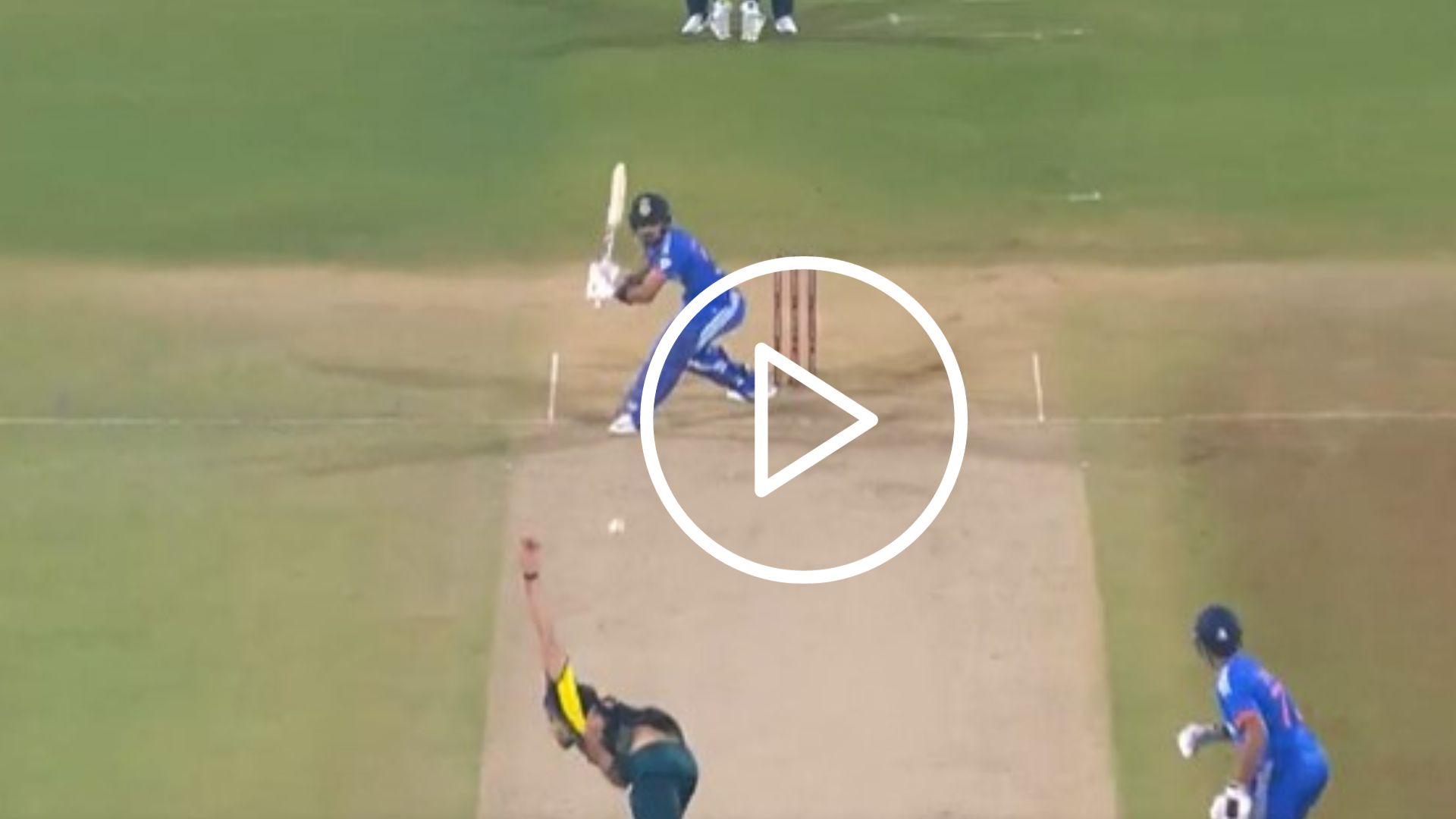 [WATCH] Ruturaj Gaikwad Hammers Three Sixes Off Hardie During Epic Century vs AUS